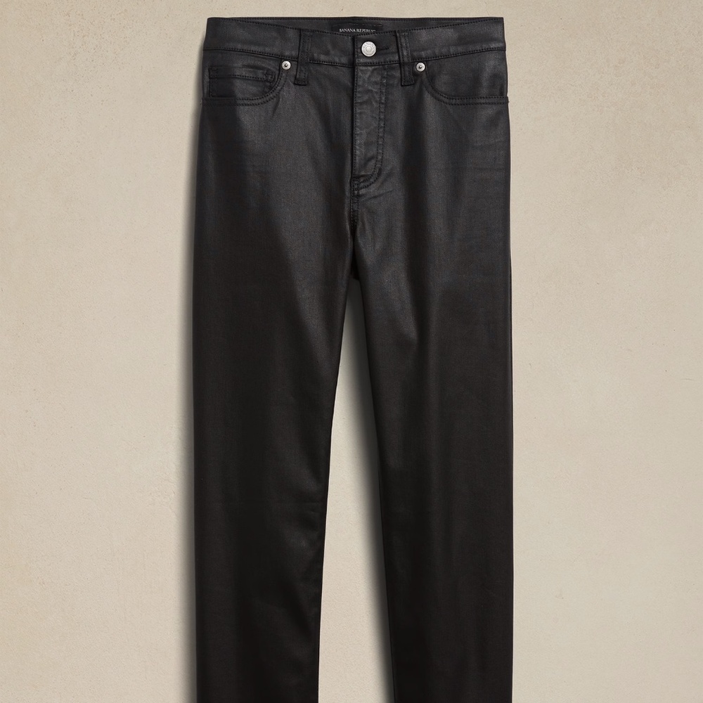 Banana Republic SLIM/SKINNY COATED JEAN Size 27/4